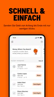 Ria Money Transfer: Sende Geld screenshot 2