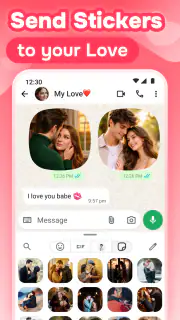 Romantic Love Stickers for WA screenshot 1