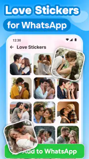 Romantic Love Stickers for WA screenshot 4