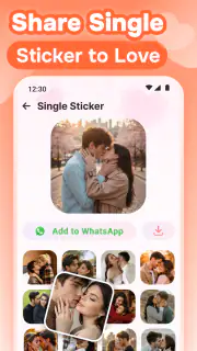 Romantic Love Stickers for WA screenshot 5