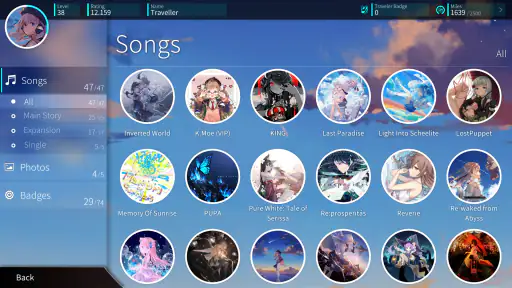 Rotaeno screenshot