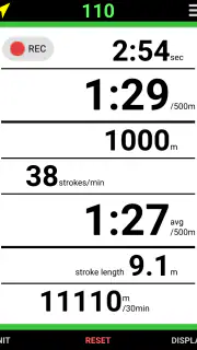 Rowing Coach 5.0 screenshot 2