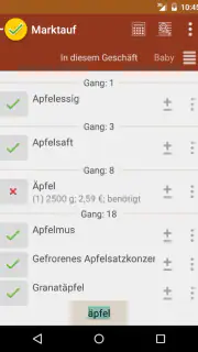rShopping Einkaufsliste screenshot 3