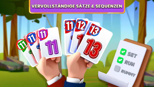 Rummy Rush -Rommé Kartenspiele screenshot 2