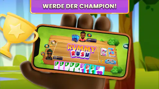 Rummy Rush -Rommé Kartenspiele screenshot 6