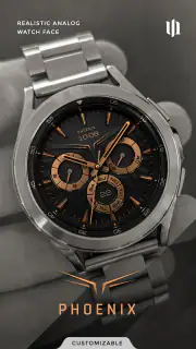 S4U Phoenix Luxury Watch Face screenshot 1