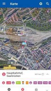 Saarfahrplan screenshot 7