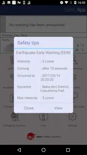 Safety tips screenshot 1