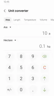 Samsung Calculator screenshot 5