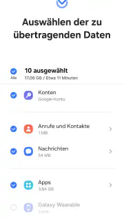 Samsung Smart Switch Mobile screenshot 4