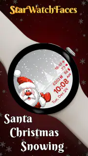 Santa Christmas Snowing screenshot 1