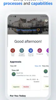 SAP SuccessFactors Mobile screenshot 1