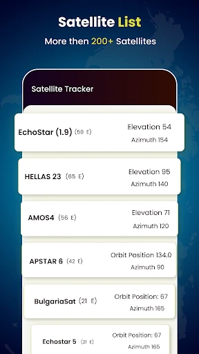 Satellit Tracker App screenshot