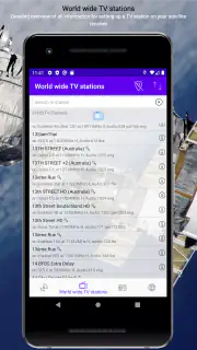 Satellite channels screenshot 2