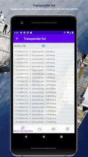 Satellite channels screenshot 8