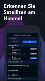 Satellite Tracker by Star Walk screenshot 1