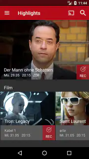 Save.TV – TV Recorder, Fernseh screenshot 1