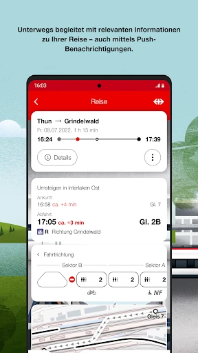 SBB Mobile screenshot