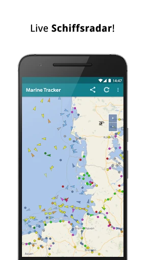 Schiffsverkehr - Marine Radar screenshot