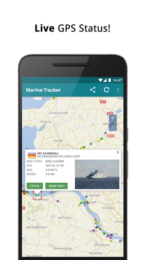 Schiffsverkehr - Marine Radar screenshot