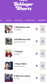 Schlager Charts: Musik & Radio screenshot 8