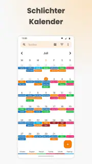 Schlichter Kalender screenshot 1