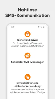 Schlichter SMS-Messenger screenshot 1