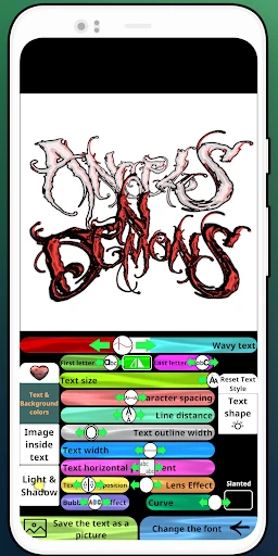 Schriftarten - Logo Maker screenshot