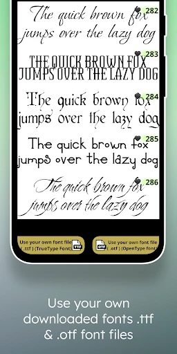 Schriftarten - Logo Maker screenshot