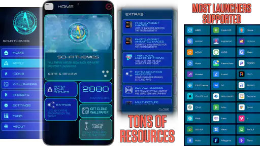 Sci-Fi Themes screenshot 7