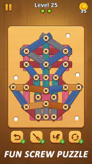Screw Nuts - Wood Bolts screenshot 2