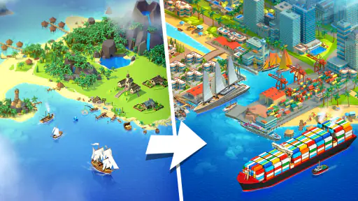 Sea Port: Manage Ship Tycoon screenshot 2