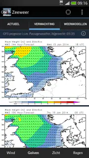 Seewetter - nautische App screenshot 2