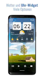 Sense Flip Clock & Weather Pro screenshot 1