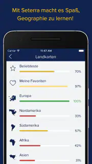 Seterra Erdkunde screenshot 1