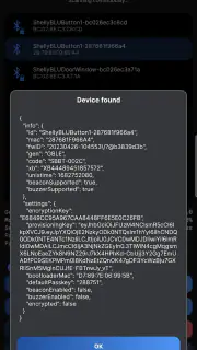 Shelly BLE Debug screenshot 3