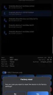 Shelly BLE Debug screenshot 4