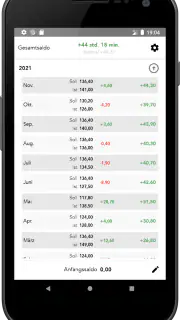 ShiftCal+ Dienstplan Kalender screenshot 3