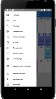 ShiftCal+ Dienstplan Kalender screenshot 7