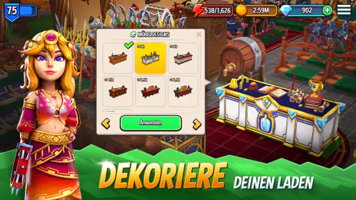 Shop Titans: Craft & Bauen screenshot 3