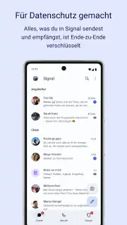 Signal – Sicherer Messenger screenshot 1