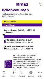 sim24 Servicewelt screenshot 2