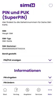 sim24 Servicewelt screenshot 3