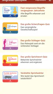 SingLiesel Quizspiele screenshot 1