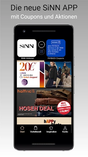 SiNN APP screenshot