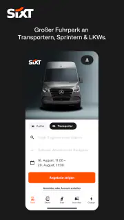 SIXT rent. share. ride. plus. screenshot 3