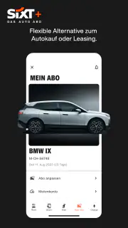 SIXT rent. share. ride. plus. screenshot 6