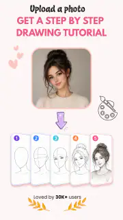 Sketch Steps: AI Loomis Draw screenshot 1