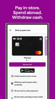 Skrill – Bezahlen & Überweisen screenshot 4