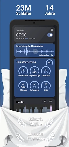 Sleep as Android: Schlafzyklen screenshot